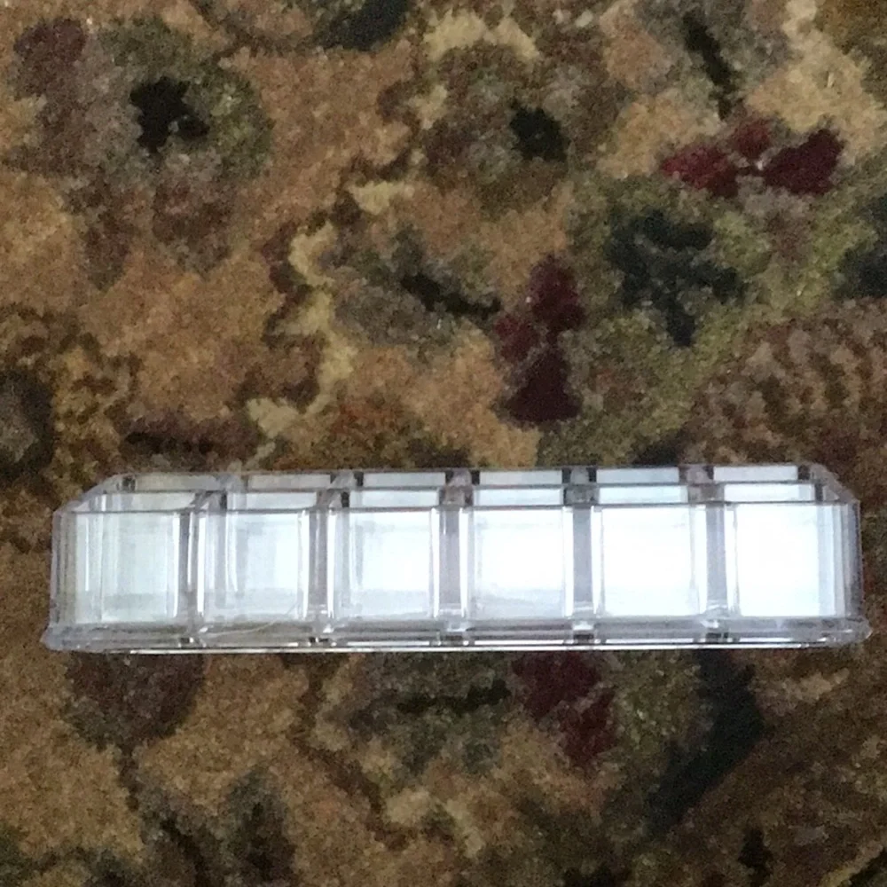 Acrylic lipstick caddy